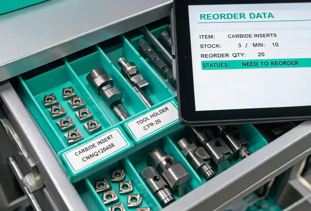 Tooling reorder control case