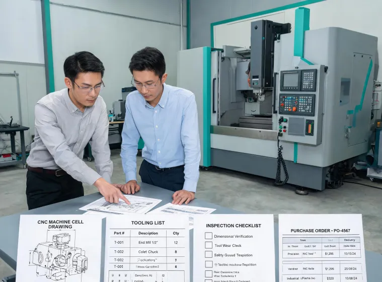 CNC service planning workstation